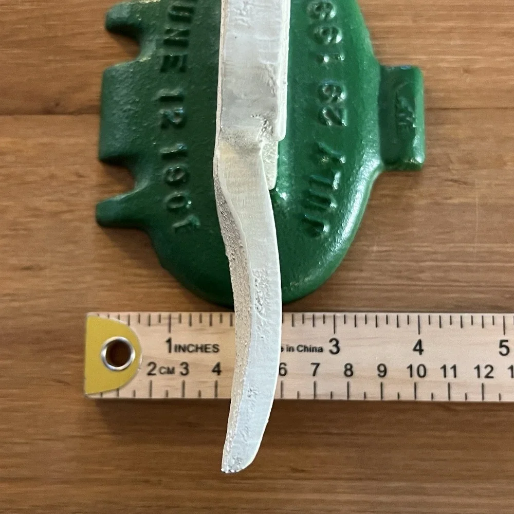 Vintage Hart-Parr Tractor Radiator Cap Cast Iron Winged Hood Ornament Collectors